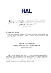 Quels sont les besoins et les attentes des - Dumas