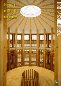 6- Le bois et les bâtiments professionnels