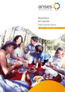 Nutrition et cancer