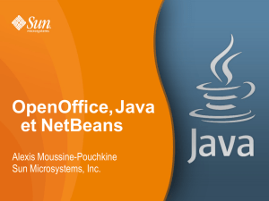 OpenOffice, Java et NetBeans
