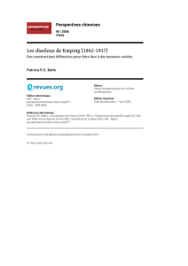Les diaolous de Kaiping (1842