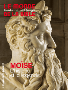 moïse - Le Monde de la Bible