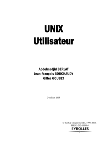 Historique d`UNIX