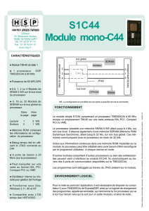 S1C44 Module mono-C44