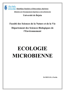Écologie microbienne