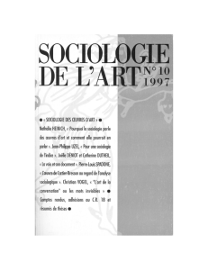 sociologie de l`indice