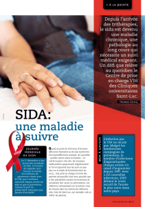 une maladie à suivre - Cliniques universitaires Saint-Luc