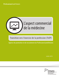 L`aspect commercial de la médecine