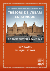 trésors de l`islam en afrique