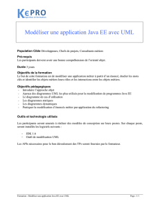 Modéliser une application Java EE avec UML