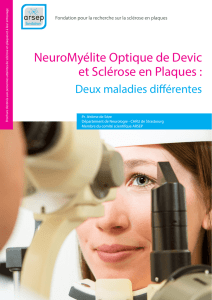 NeuroMyélite Optique de Devic et Sclérose en Plaques