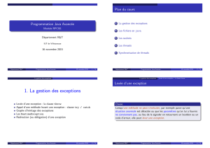 Programmation Java Avancée