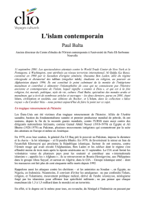 L`islam contemporain