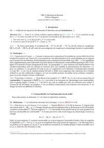 XIII. Le théorème de finitude Fabrice Orgogozo 1. Introduction 1.1
