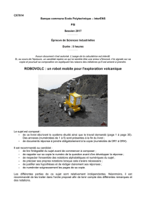 ROBOVOLC : un robot mobile pour l`exploration volcanique
