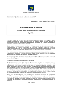 Page 1 sur 16 Conseil économique et social L`économie sociale en