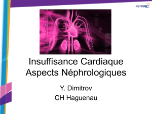 Insuffisance Cardiaque Aspects Néphrologiques