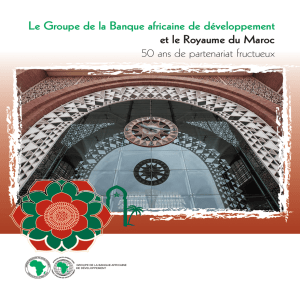 Groupe de la BAD et le Royaume du Maroc