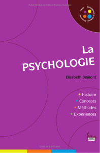 La psychologie