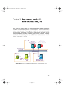 Chapitre 15 Les serveurs applicatifs et les architectures Java