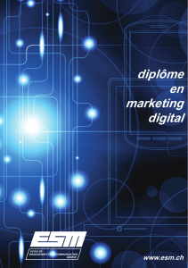diplôme en marketing digital