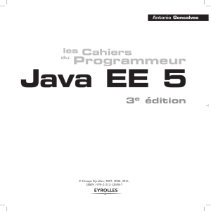 les Cahiers du Programmeur Java EE 5