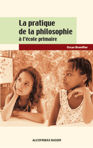 La pratique de la philosophie à l`école primaire – Editions Sedrap