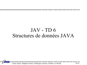 TD 6 IJA Structures de données JAVA