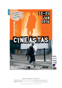 Dossier de presse de Cineastas