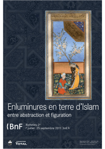 Exposition Enluminures en terre d`Islam