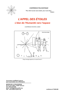 L`appel des étoiles - Association ALDERAN