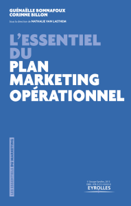 L`essentiel du plan marketing opérationnel