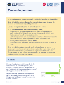 Cancer du poumon - European Lung Foundation