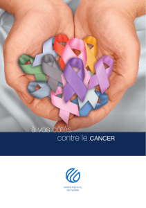 Flyer: A vos côtés contre le cancer
