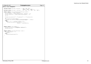 Conjugaison.java - INRIA/pop-art