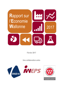 Rapport sur l`Economie Wallonne