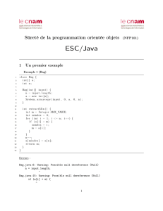 ESC/Java