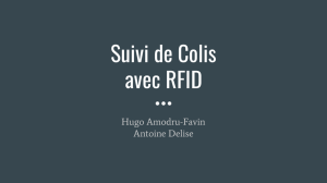 Suivi de Colis avec RFID