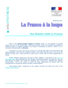 Culte musulman en France