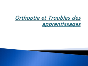 Orthoptie - Pluradys