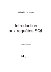 Introduction aux requêtes SQL