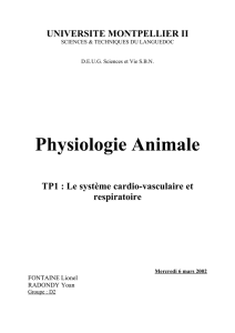 Physiologie Animale - io-one