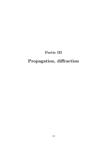 Propagation, diffraction - ENS-phys