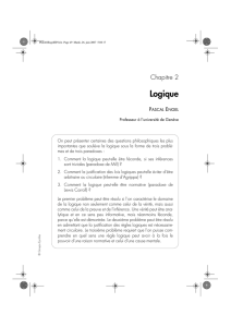 Logique - Université de Genève