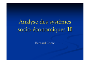 Analyse des systèmes socio-économiques II_1