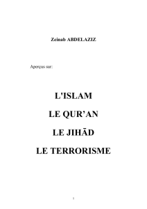 l`islam le qur`an le jihād le terrorisme - Way-to
