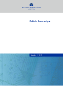 Bulletin économique de la BCE, numéro 1 / 2017