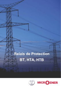Relais de Protection BT, HTA, HTB