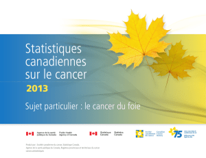 Statistiques canadiennes sur le cancer 2013