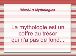 Mythologies - Education artistique et culturelle